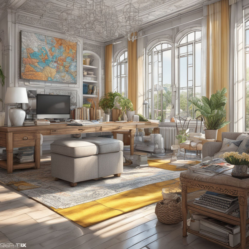 Beautiful 3d rendering ultra-realistic ultra-detaile