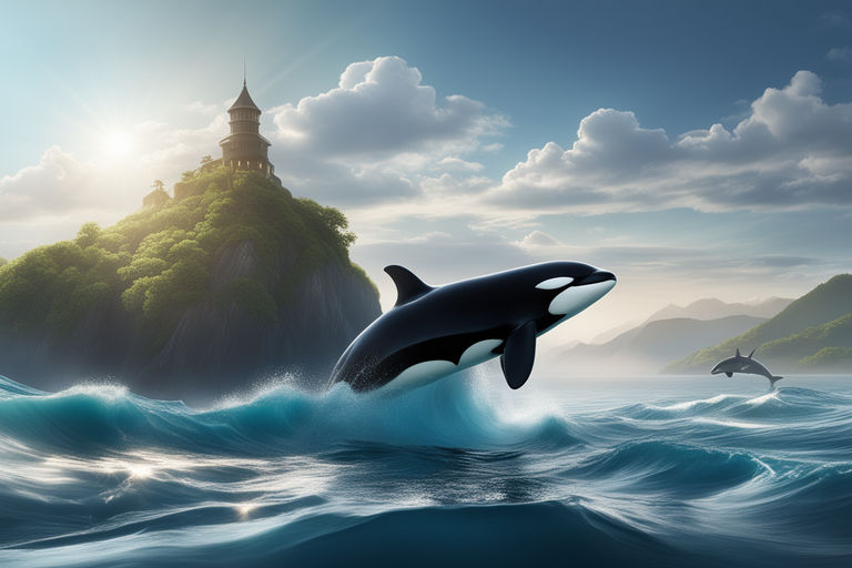 orca whales wallpaper