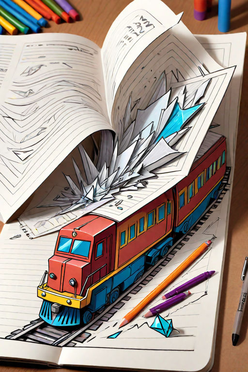 Railway Station Memory Drawing | Train station Drawing | Railway Station  Drawing - YouTube