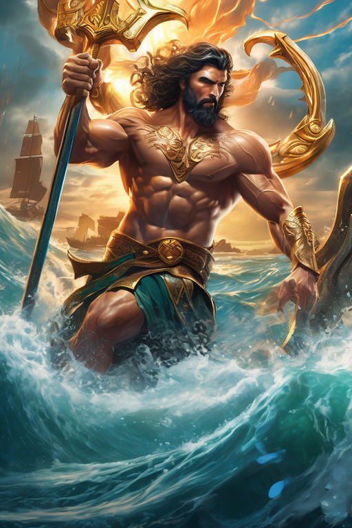 Poseidon Tattoo: A Symbol Of Power And Oceanic Majesty