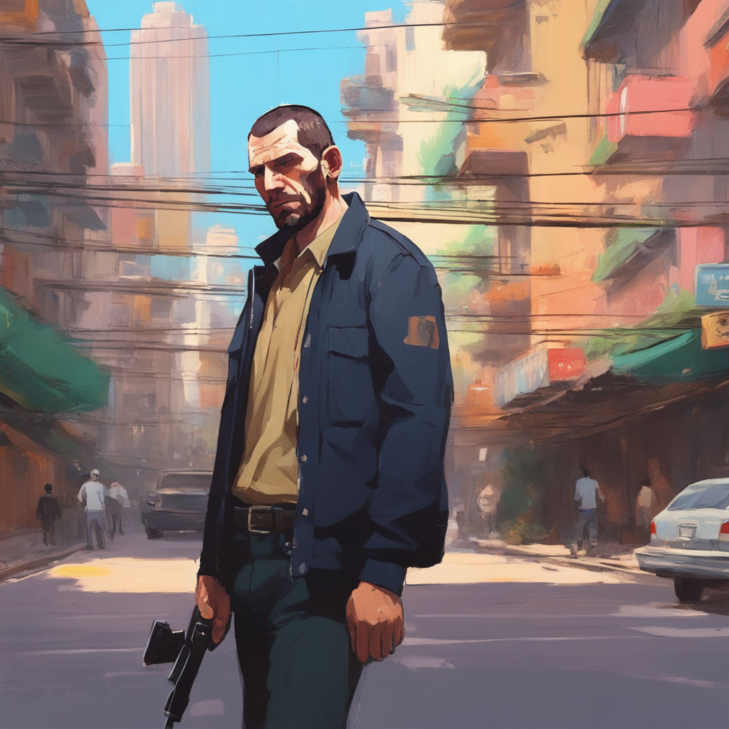 Humanized Video Game Characters: Niko Bellic from Grand Theft Auto IV