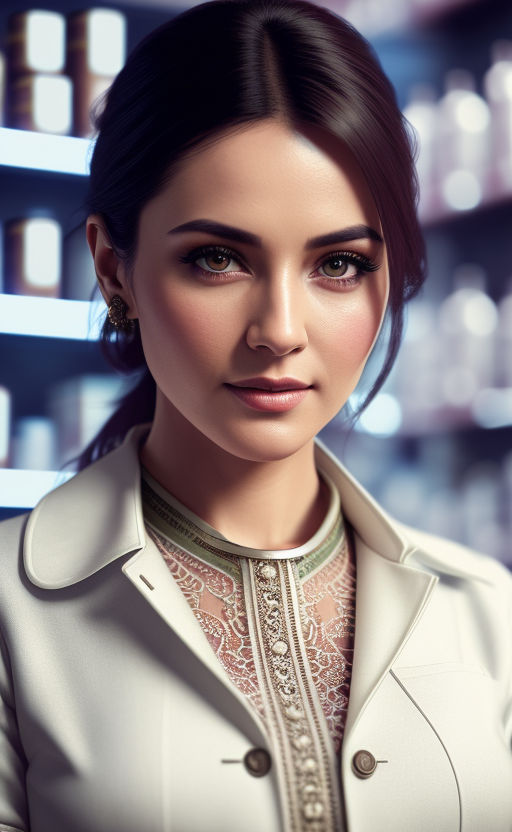 Practical And Cute Female Pharmacist Outfits