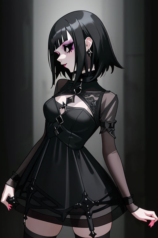 Top 75+ anime gothic outfit best - in.cdgdbentre