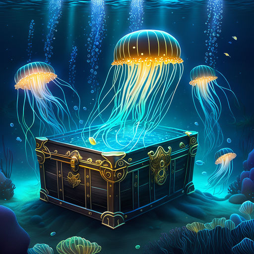 real underwater treasure chests