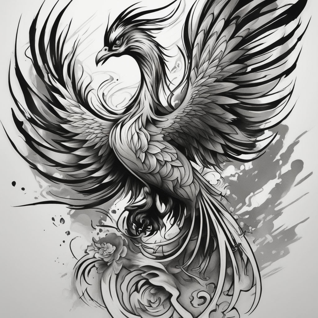 30 Gorgeous Phoenix Tattoo Designs