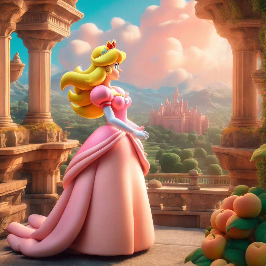 Princess peach hi-res stock photography and images - Alamy