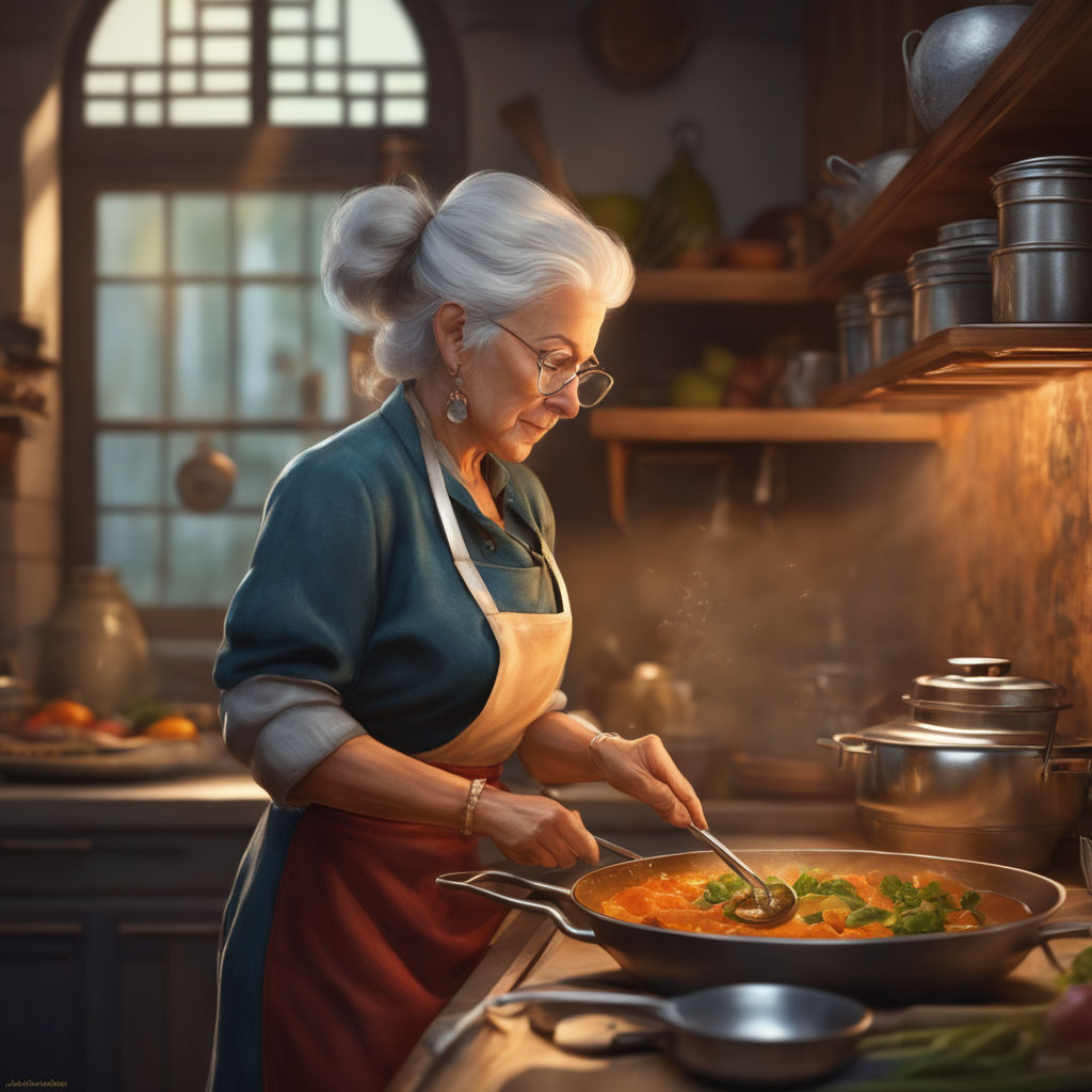 ArtStation - THe Grandma'S Kitchen