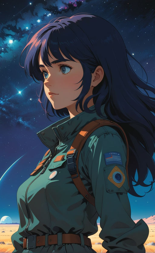 beautiful anime Interstellar by makoto shinkai, 8k