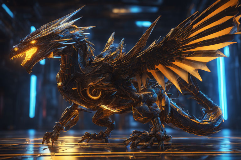 machine dragon wallpaper