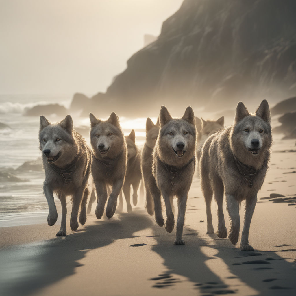 twilight werewolves pack as wolves