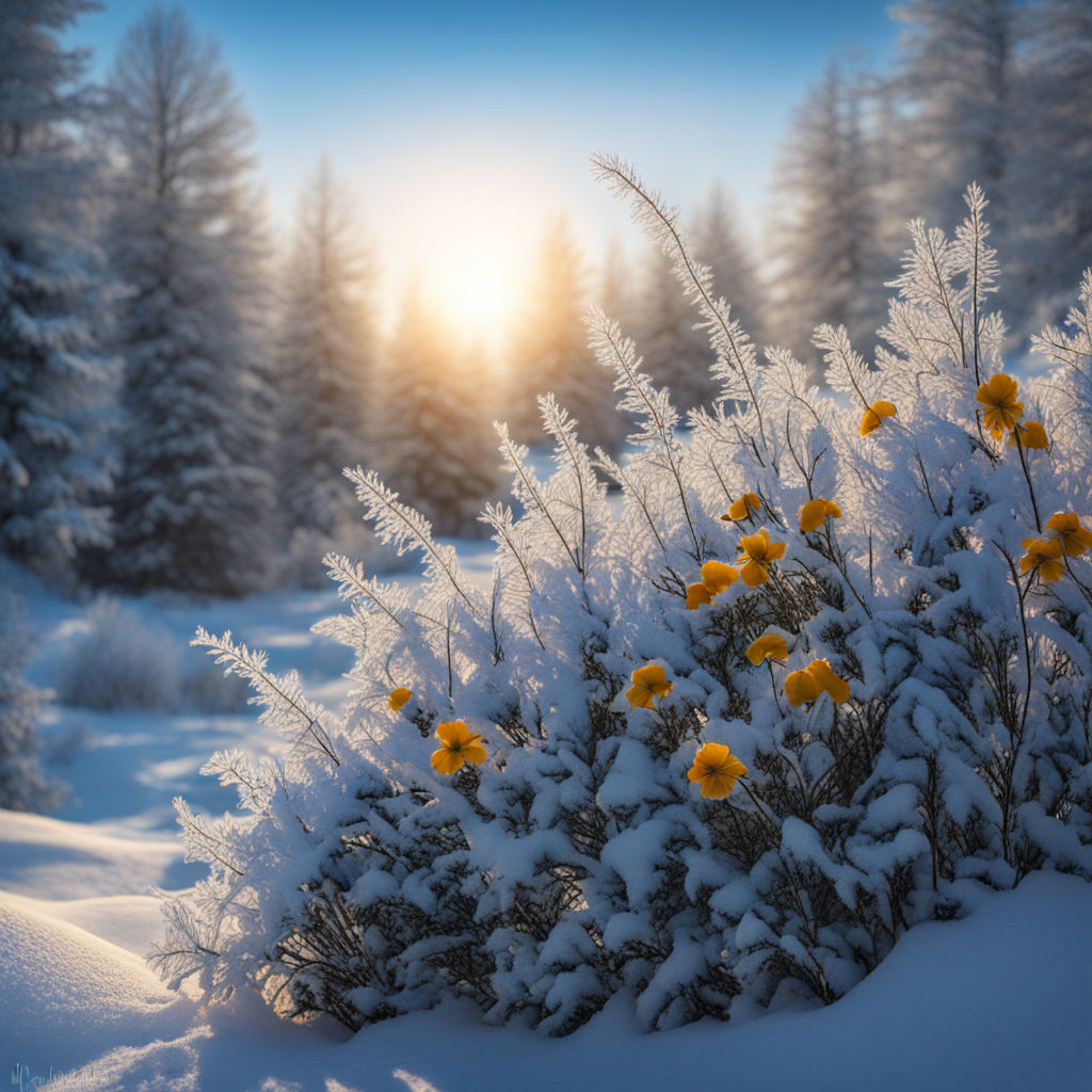 winter flowers - Playground