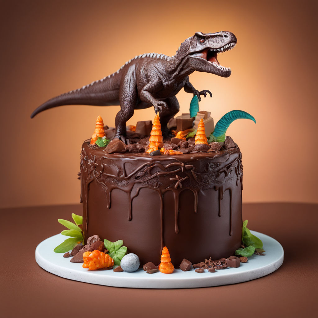 Baby Dinosaur Cake Topper 1 2 3 4 Age Option, Dino Cake Topper – Party Mania  USA