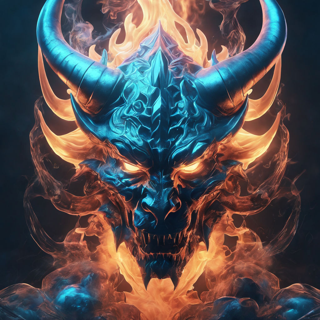 fire demon wallpaper