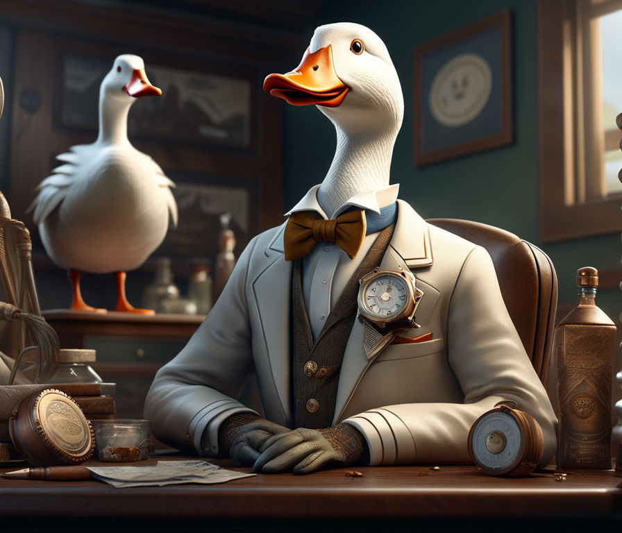 ArtStation - the horrible goose, Untitled Goose Game, HD phone