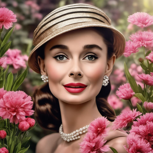 ArtStation - Audrey Hepburn