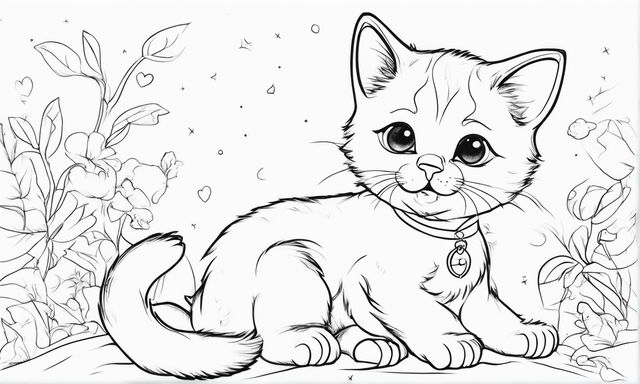 Coloriage chat - Gatos - Just Color Crianças : Páginas para colorir para  crianças