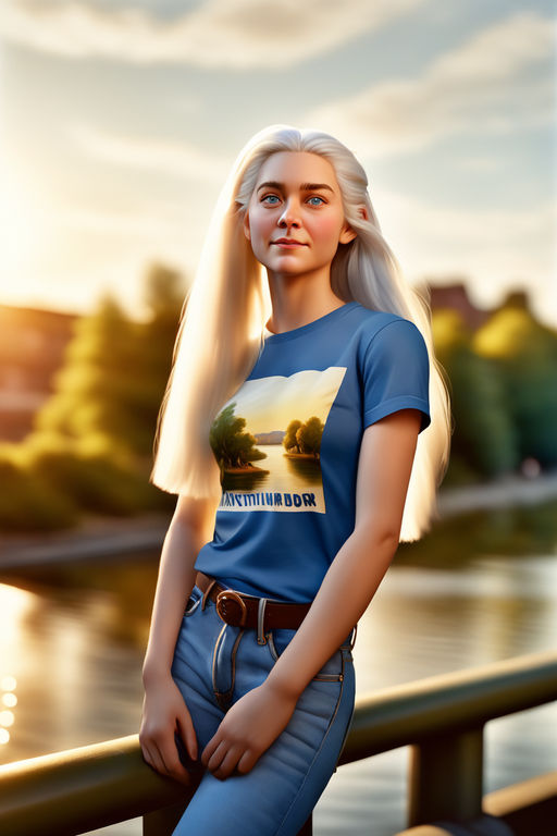 Sexy Busty Eco Recycling Fantasy protestor Greta Thunberg