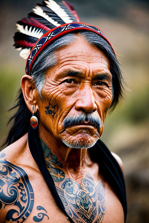 Tribal Chin Woman With Spiderweb Tattoo On The Face, Mrauk… | Flickr