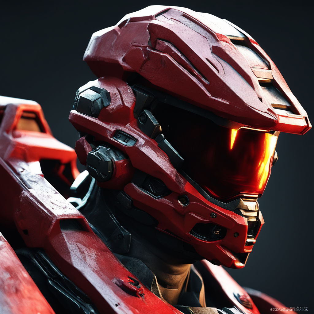 halo 4 warrior armor helmet