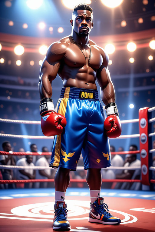 anime boxer man