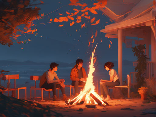 Campfire | Contest entry by PyonSangSang on DeviantArt