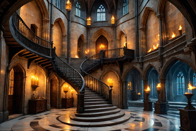 Hogwarts  Gothic interiors, Hogwarts interior, Hogwarts castle