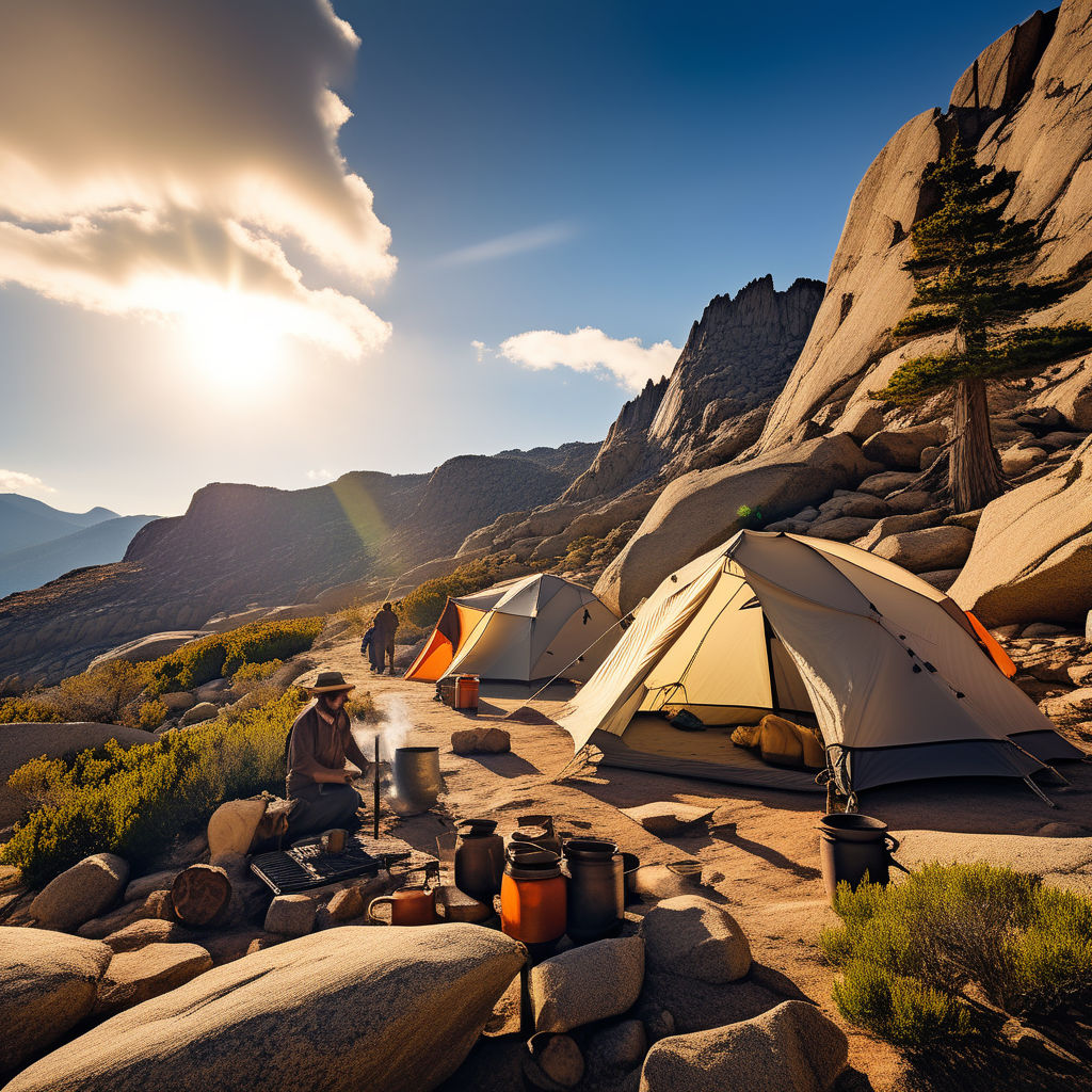 Set de cubiertos para camping - Big Mountain