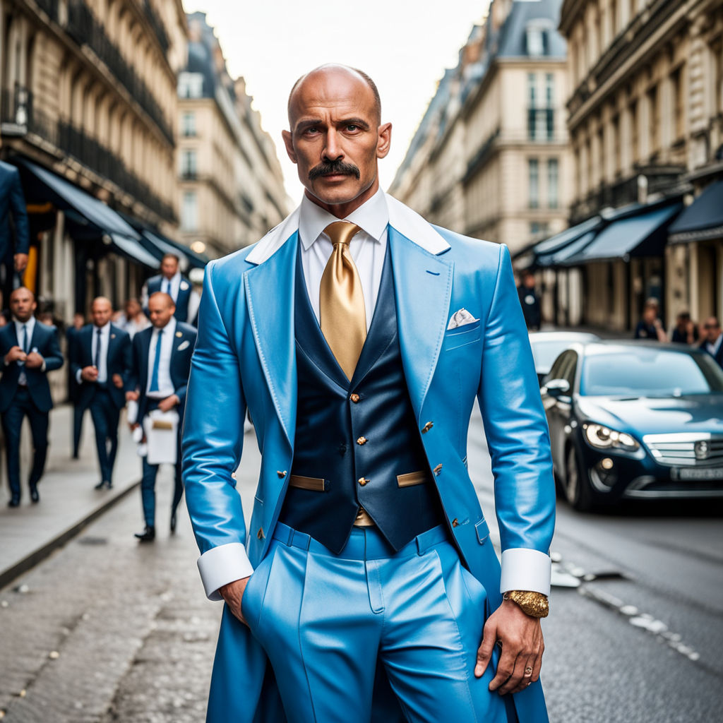 Strongman in a beautiful suit - Playground