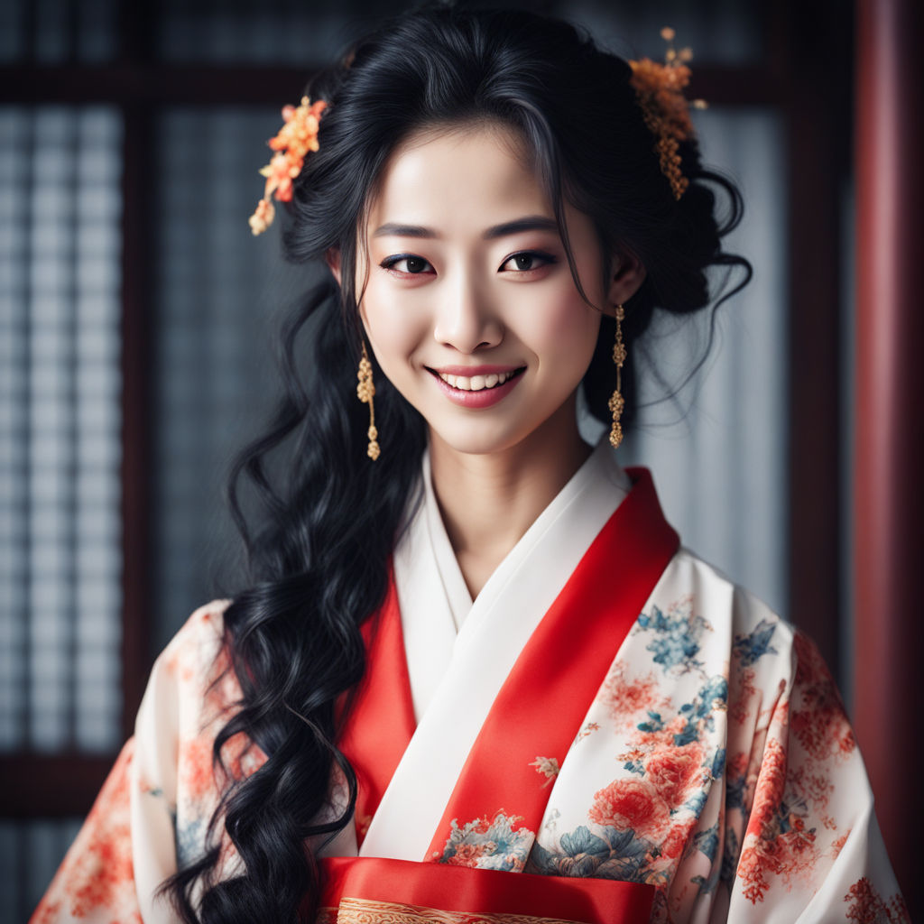 ancient chinese princess, elegant, long black hair, | Stable Diffusion
