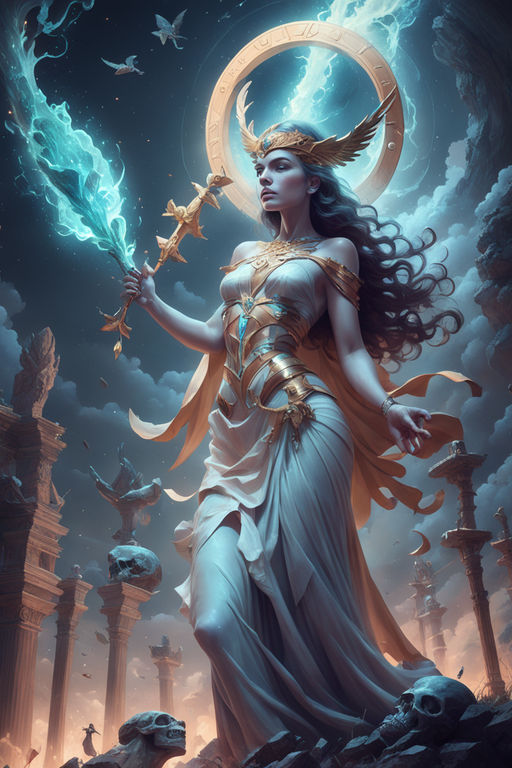 Athena, Goddess of Wisdom : r/midjourney