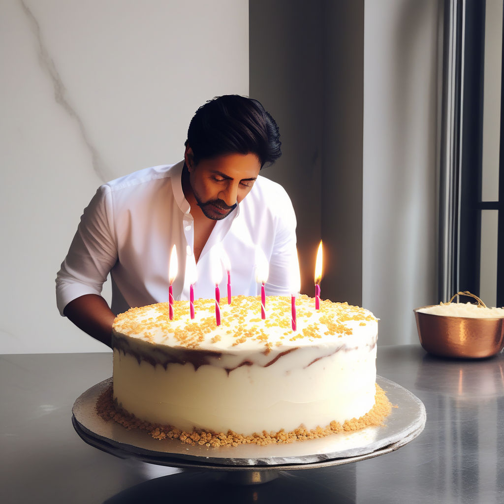 These pictures of Shah Rukh Khan cutting his birthday cake are just awesome  | Filmfare.com