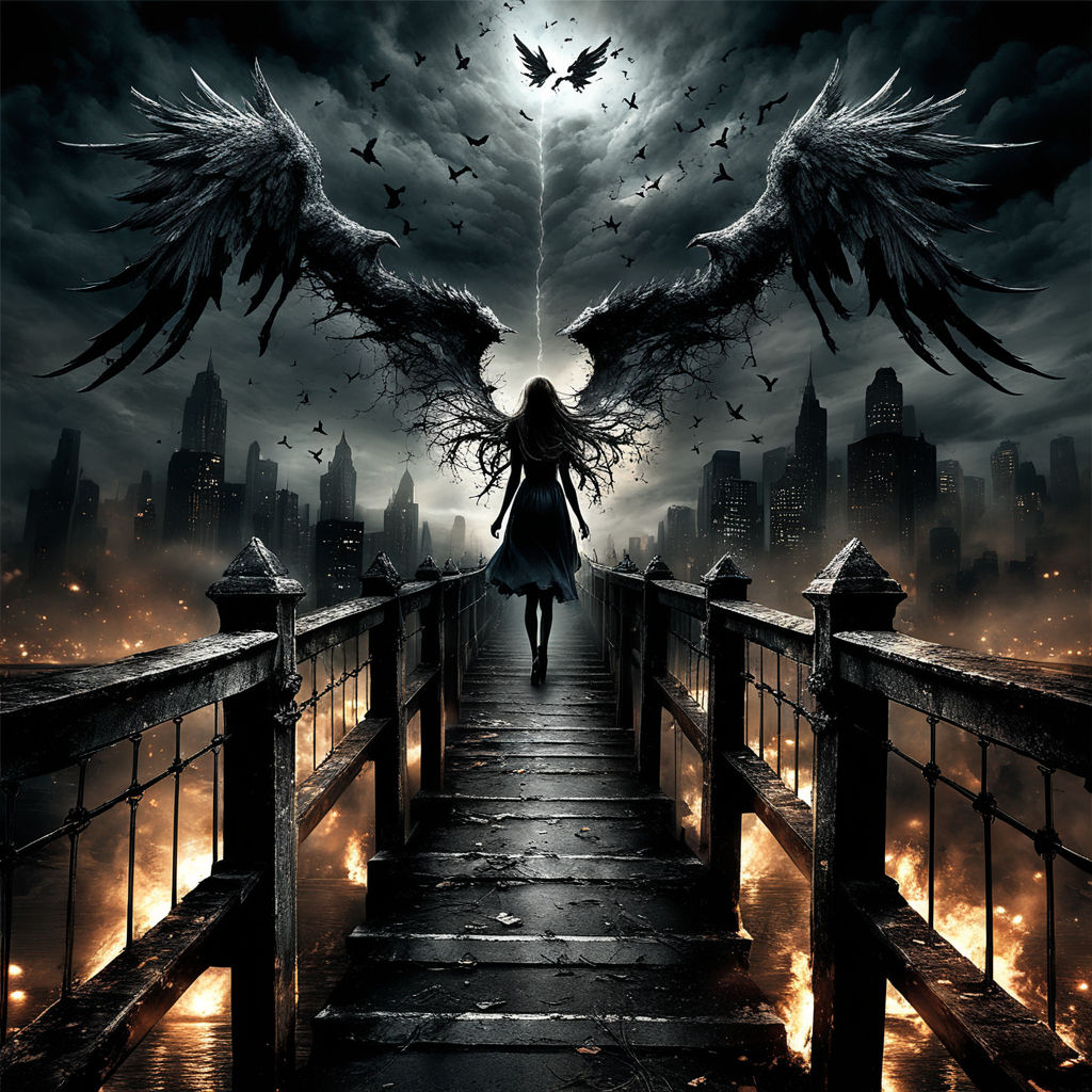 Download Anime Boy Dark Angel Of Death Wallpaper