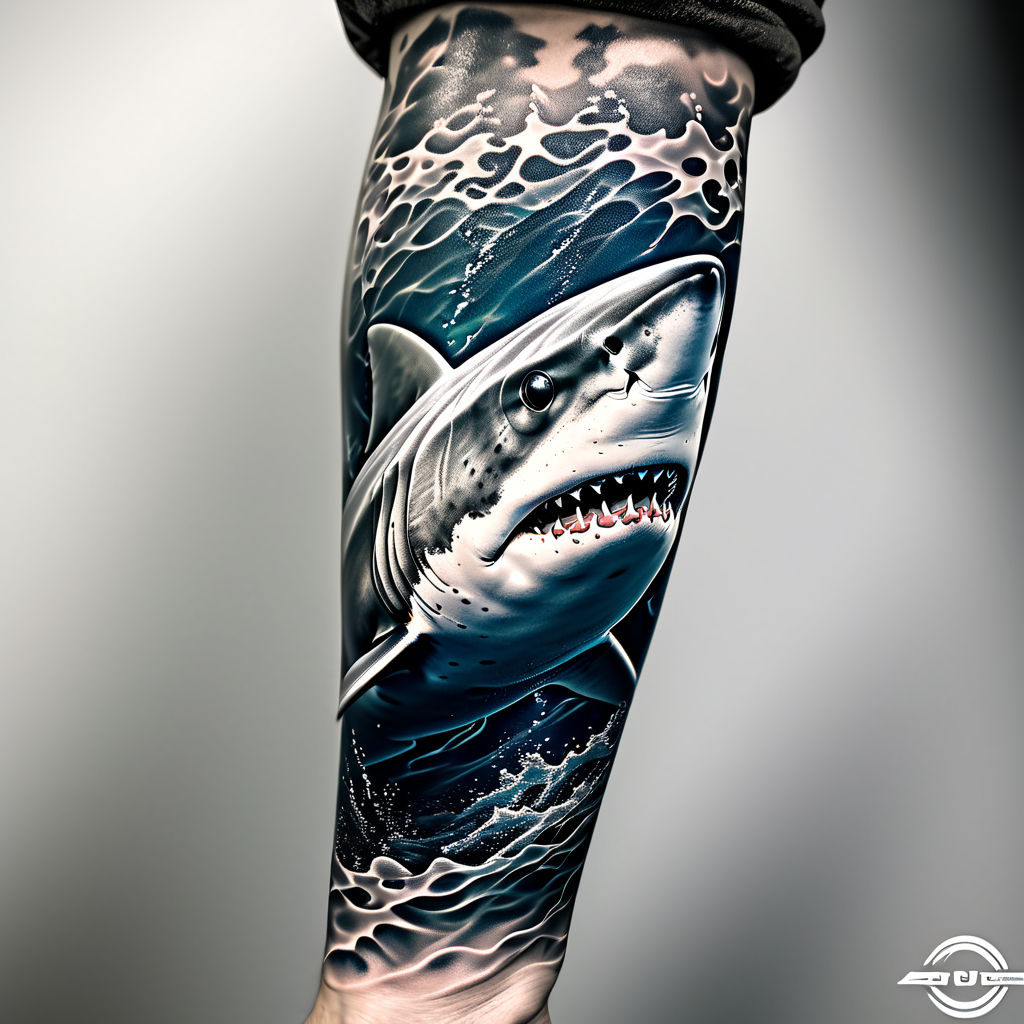 Hammerhead shark by Thomas Bates Tattoo - Tattoogrid.net