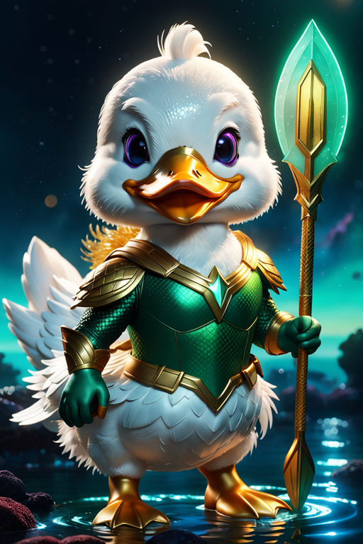 CUTE ALIEN DUCK