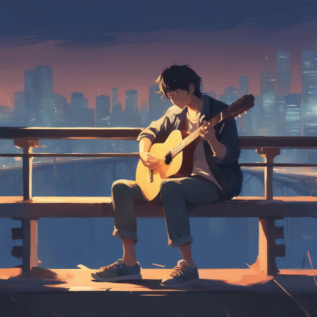 Anime Best Friends - Guitar Wallpaper Download | MobCup