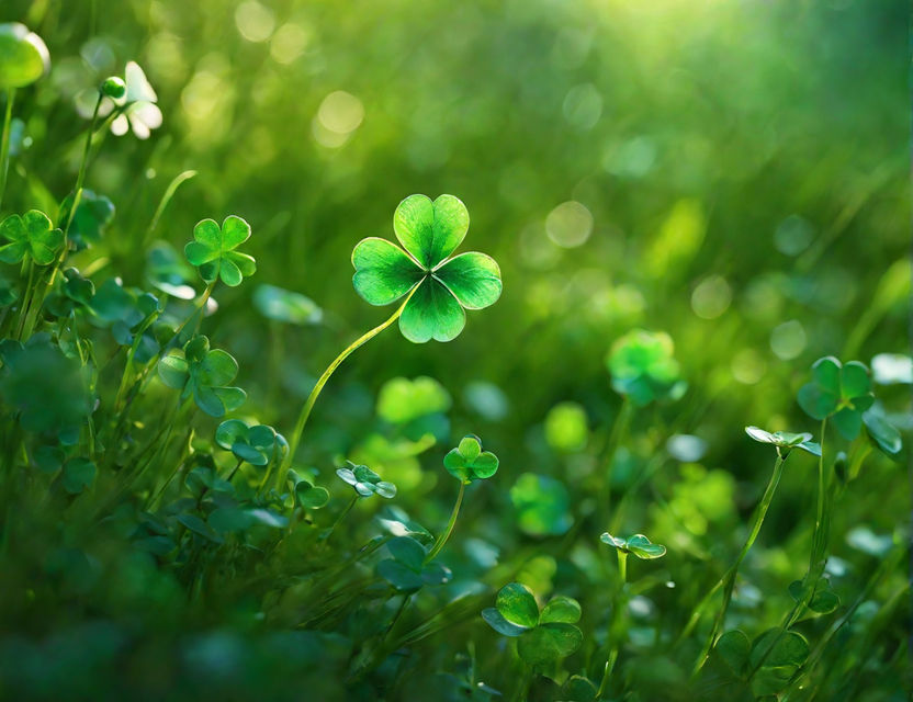 4,145 Four Leaf Clover Stock Photos, High-Res Pictures, and Images