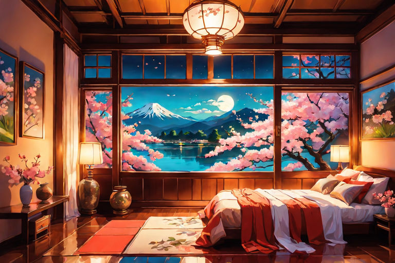 ArtStation - Anime Bedroom