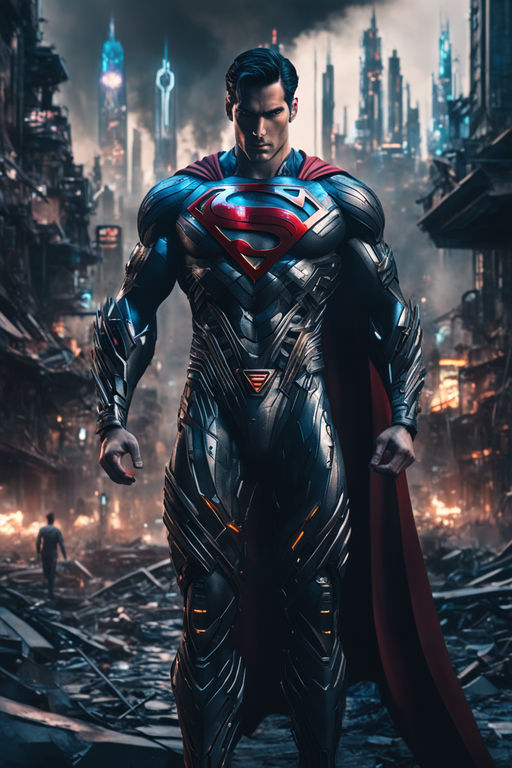 Superman Man of Steel v3 - No shading - 4 NEO Designs