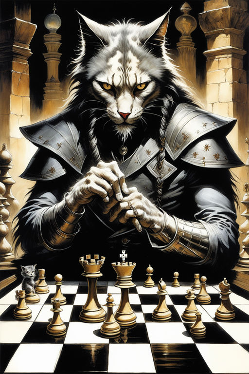 Alekhine loved cats 