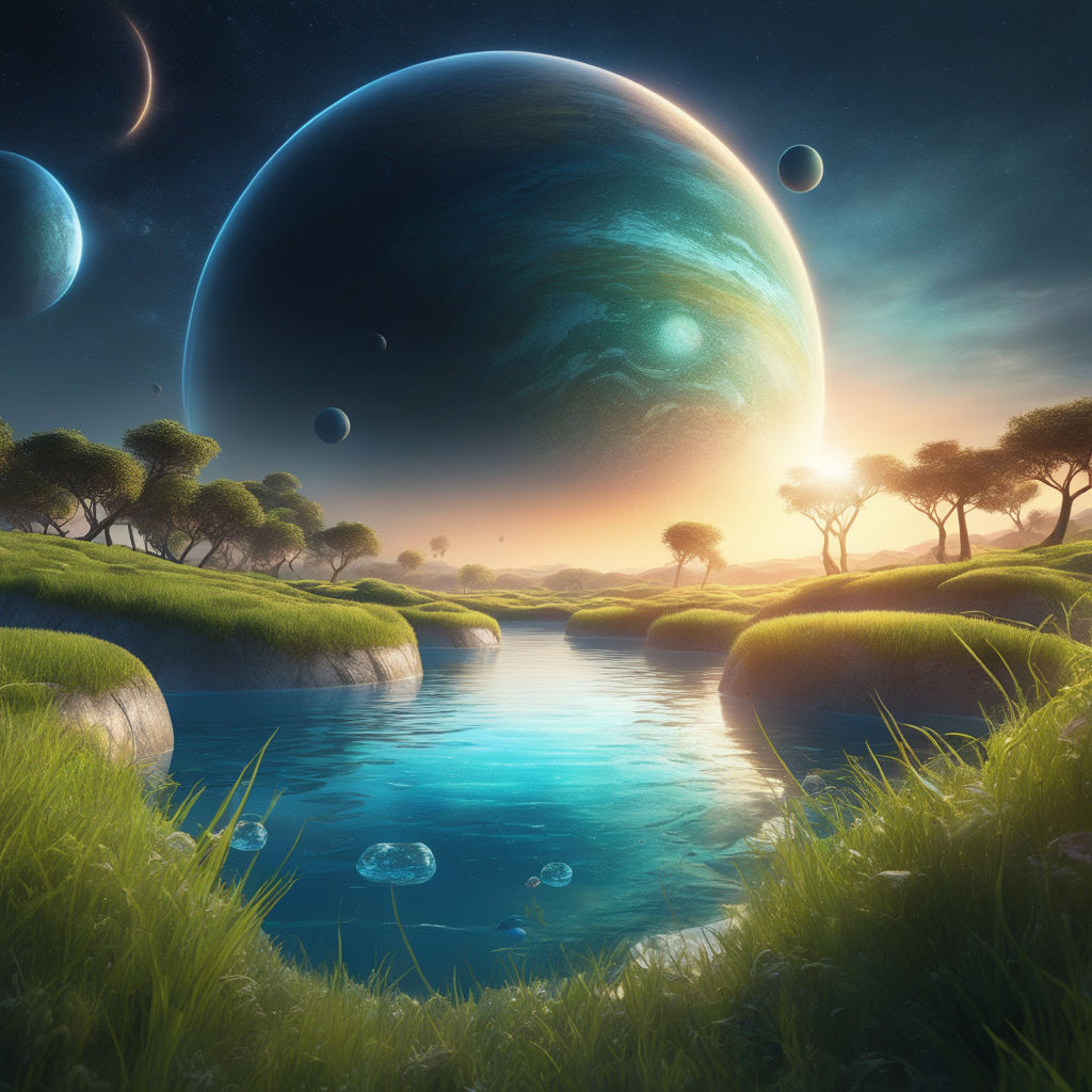 interstellar water planet wallpaper