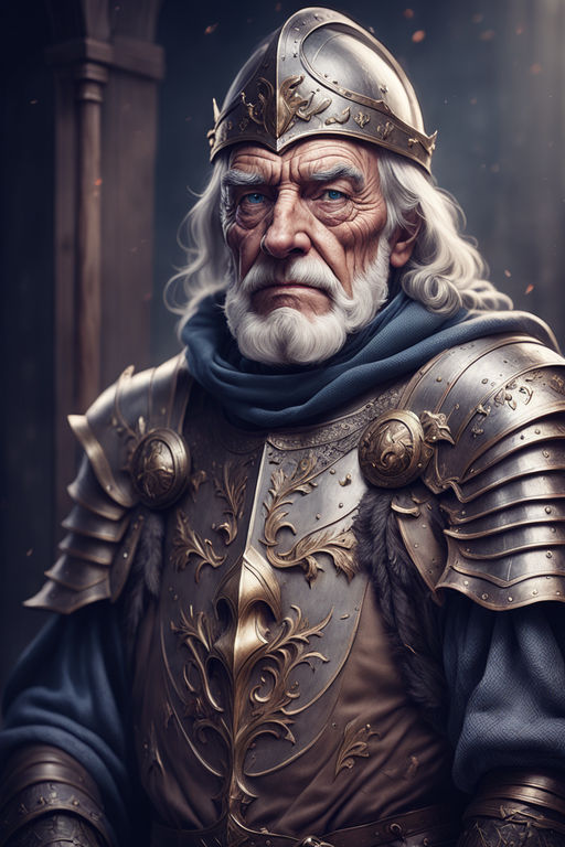 medieval king portrait