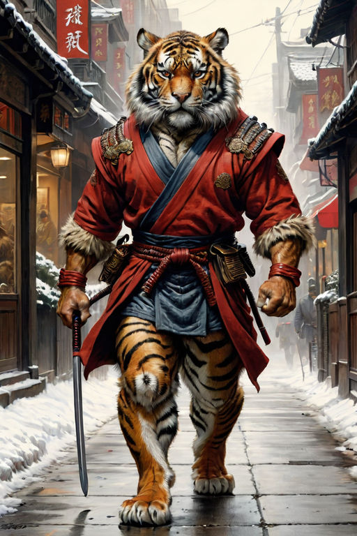 kung fu tiger