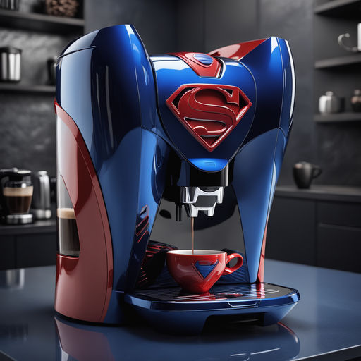 DC Superman 1 Cup Coffee Maker