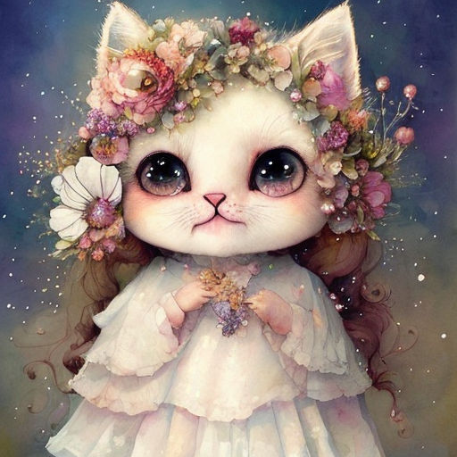 Anime Girl Cat Girl Illustration Cute Stock Illustration 1489723616 |  Shutterstock