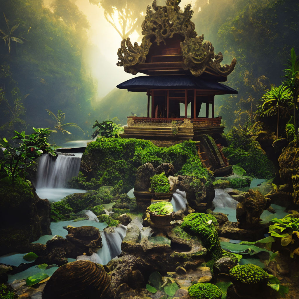 ArtStation - Bali's Garden