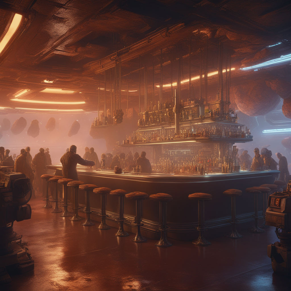 ArtStation - Cantina Bar STAR WARS - Film set