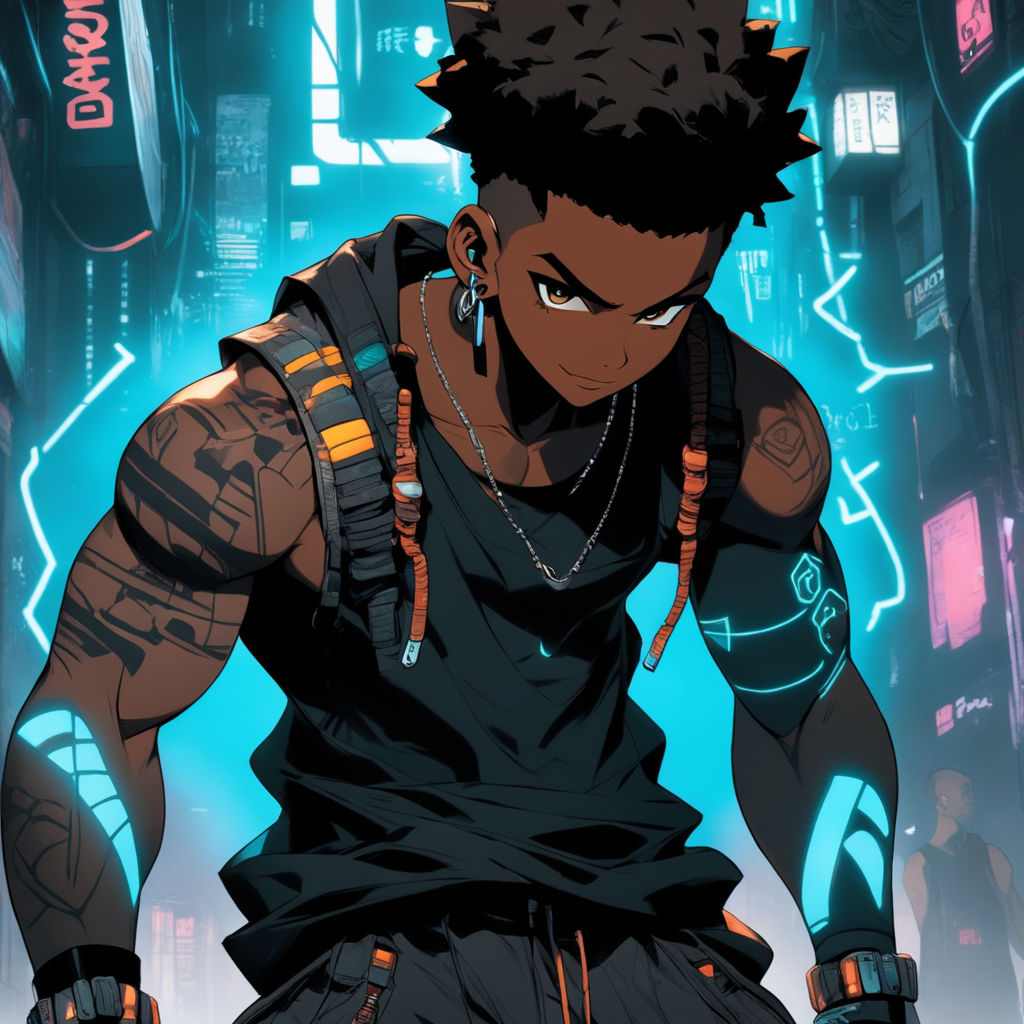 Popular Black Anime Characters 