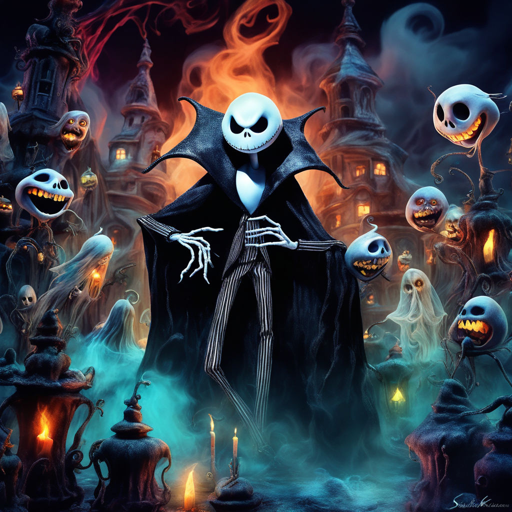 evil jack skellington wallpaper