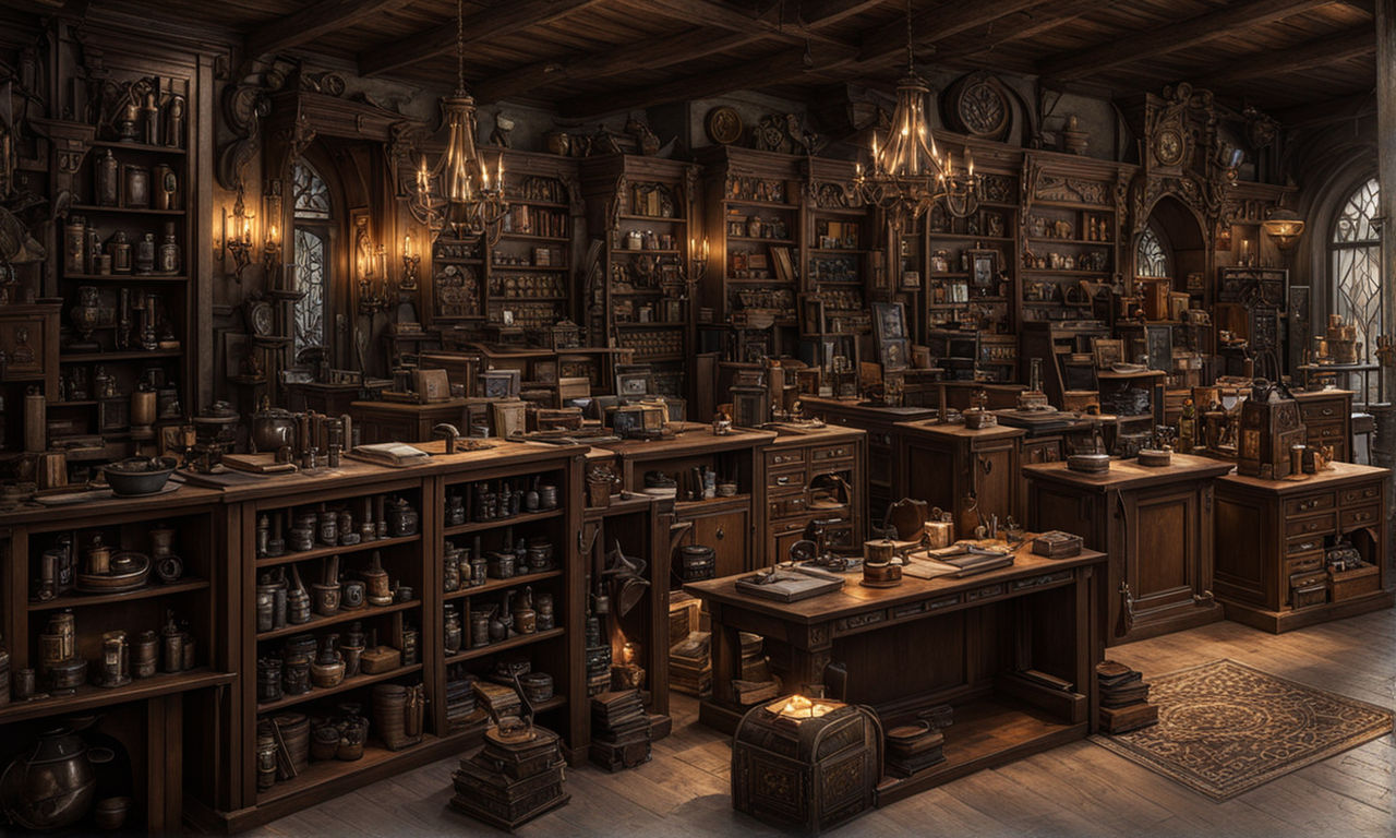 Photograph, Medieval Apothecary Shop