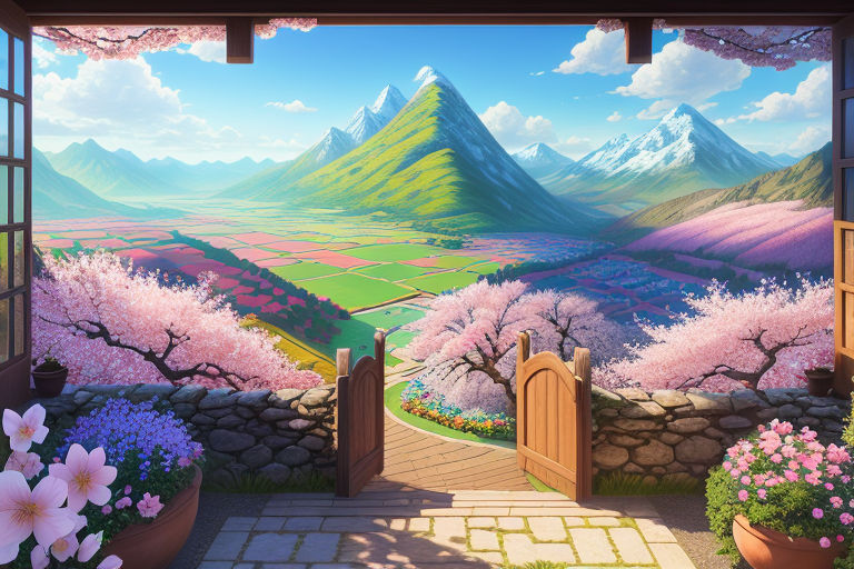 Anime Spring Wallpaper #anime #animewallpaper #animespring #animekawaii  #art #spring #wall… | Anime scenery, Anime scenery wallpaper, Anime  backgrounds wallpapers